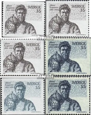 Produktbild von Briefmarken Schweden 1969 Mi 636A,Dl,Dr,637A,Dl,Dr (kompl.Ausg.) postfrisch A. Engström