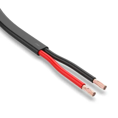 Obrázok produktu pre 10 m kábel AUPROTEC pre vozidlá, 2 x 2,5 mm², plochý kábel, 2-žilový elektrický kábel FLRYY, kábel pre prívesy k vozidlám