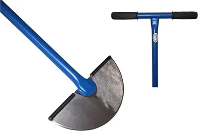 Productafbeelding van De Wit Gesmede graskantsteker met buissteel en T-greep | 100 cm