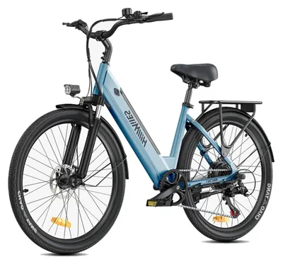Image de Vélo électrique HillMilES MileCity 1 - Moteur 250W batterie 36V13Ah pneus 26 pouces freins à disque mécaniques - Bleu