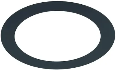 Image de Numinos XL cadre d'encastrement noir rond