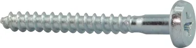 Produktbild von Flachkopfschraube 5,5 x 50 PZ3 verzinkt-blau