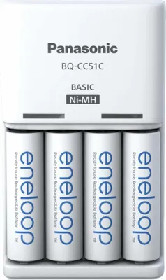 Produktbild von Panasonic BQ-CC51, AA, AAA, 4 Stück(e), Akkus/Batterien enthalten