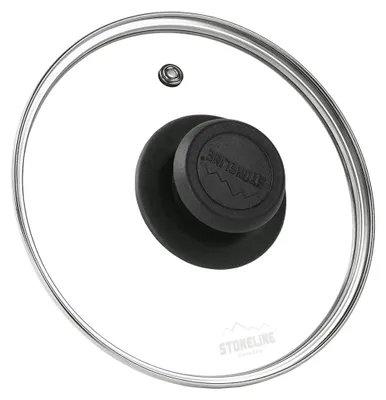 Produktbild von STONELINE® Glasdeckel 16 cm | Schwarz