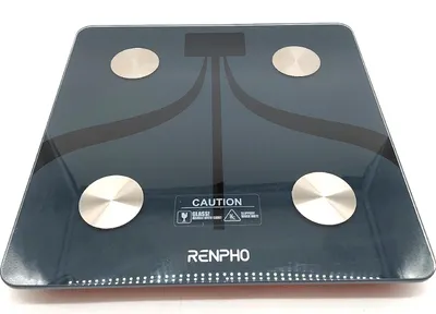 Produktbild von Renpho Bathroom Scale with App - Digitale Personenwaage Black