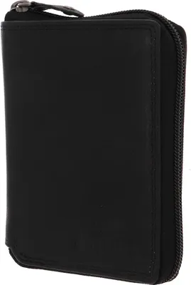 Produktbild von Mustang Udine Wallet Universal Premium Lederportfolio markabiert für Karten Schwarz Leder 06.102100
