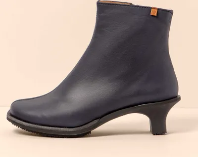 Image de El Naturalista Bottines à talons pour Femme N5994 WAX NAPPA OCEAN / IGUSA Couleur Bleu