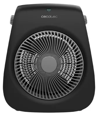 Produktbild von Cecotec ReadyWarm 2000 Max Force, Elektrischer Raumheizlüfter, Drinnen, Tisch/Bank, Flur, Tisch, Schwarz, Drehregler, 2000 W