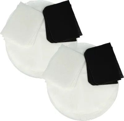 Produktbild von vhbw 12x Papierfilter, 6x Fettdunstfilter, 6x Aktivkohlefilter Ersatz für DeLonghi 5512510041 für Fritteuse - 24-tlg. Filter-Set
