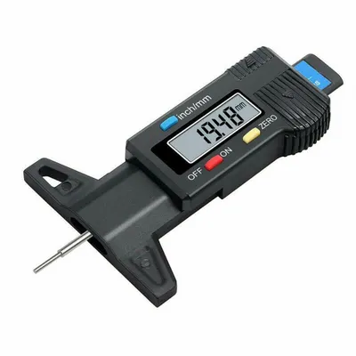 Obrázek produktu pro TR02 | Digitální měřič hloubky dezénu s LCD displejem | LR44