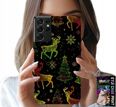 Obrázek produktu pro ETUI PRO SAMSUNG GALAXY S21 Ultra - RENNIFER, SNOWFLOW, CHOINA + STOLE