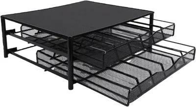Produktbild von Organizer-Tablett für Kaffeepads mit stilvollem, minimalistischem Design für den dauerhaften Einsatz in Ihrem Zuhause