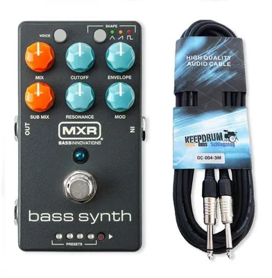 Zdjęcie produktu dla Efekt MXR MB301 – pedał syntezatora basowego z kablem