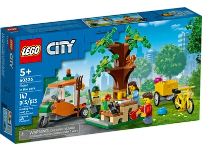 Produktbild von LEGO City Picknick im Park, Bausatz, 5 Jahr(e), Kunststoff, 147 Stück(e), 223 g