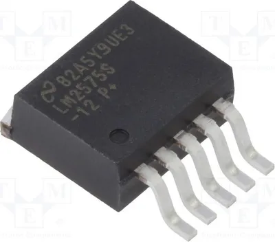 Produktbild von 1x DC/DC Wandler TO263-5 UAusg: 12V UEing: 4÷40V  buck LM2575S-12/NOPB Spannunegler