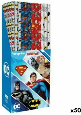 Produktbild von DC Super Heroes-Verpackungspapier 70 x 200