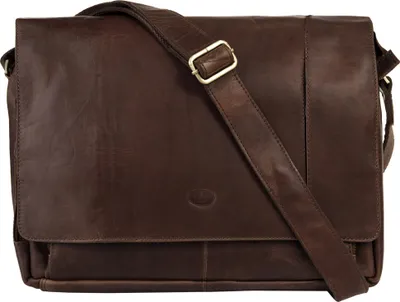Produktbild von piké Messenger-Bag Damen, Herren 017755 braun