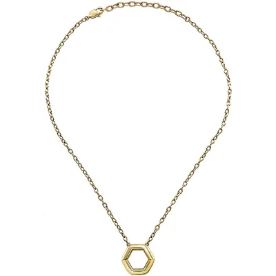 Produktbild von Halsketten   Mit Anhӓnger Breil Gold   Kollektion Hexagonia - frau