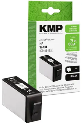 Zdjęcie produktu dla KMP 1712,4001 KMP schwarz Druckerpatrone kompatibel zu HP 364XL (CN684EE)