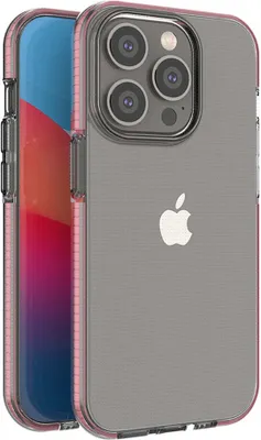 Zdjęcie produktu dla Etui Spring Case do iPhone'a 14 Pro, z jasnoróżową ramką