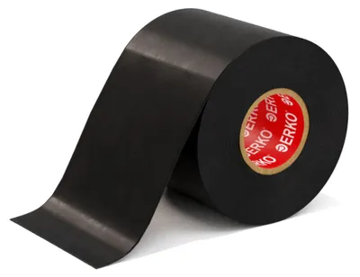 Productafbeelding van Isolatietape, zwart, breed, 50 mm x 33 m, sterk hechtende elektrische isolatietape voor huishouden, werkplaats en industrie