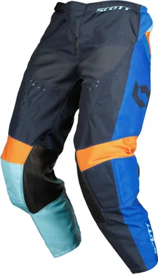 Produktbild von Scott 350 Race Evo 2023 Kinder Motocross Hose, blau/orange, 18