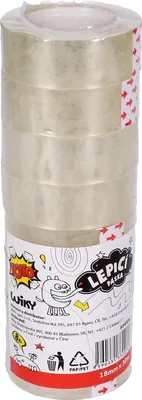 Obrázek produktu pro Lepící páska 18mm x 30m průhledná