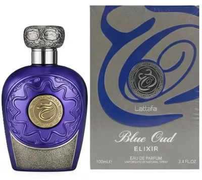 Productafbeelding van Lattafa Blue Oud Elixir Eau de Parfum, 100 ml