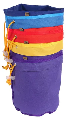 Produktbild von 4er-Set: 1-Gallonen-Netzbeutel, Bubble-Bag-Set, 4er-Set Mikronbeutel, Beutel mit Kordelzug, Extraktionsbeutel mit Presssieb und Tragetasche