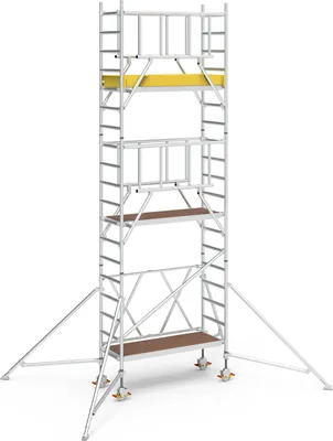 Produktbild von Iller Klappgerüste mit Sicherheitsaufbau 0,75x1,80m | 6,55 m AH