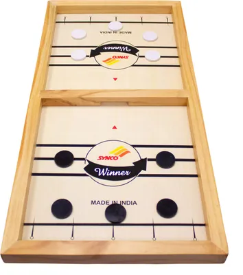 Produktbild von Hockey Sling Puck Spiel Tischhockey - Das schnelle Brettspiel aus Holz - 2912