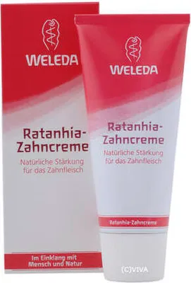 Produktbild von Weleda Ratanhia Zahncreme 75 ml