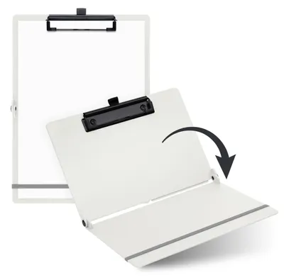 Productafbeelding van sax design 2-750-10 sax design Klemmbrett 2-750-10 DIN A5 auf DIN A4 kokos Kunststoff