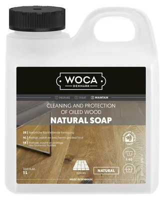Produktbild von WOCA 511010A Holzbodenseife Natur 1 Liter