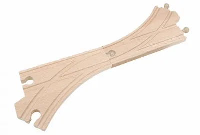 Obrázek produktu pro Woody Příslušenství k dráze - Výhybka K, 2ks