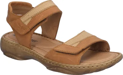 Produktbild von Josef Seibel Damen Sandalen Leder Klettverschluss 76719-72113 Debra 19, Größe:39 EU, Farbe:Braun
