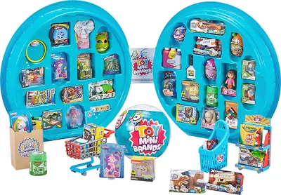 Produktbild von Zuru, Sammelbox mit 5 Mini-Marken von Überraschungsspielzeug., Blau