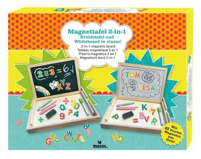 Produktbild von moses Verlag MAGNETTAFEL 2-IN-1 TISCHTAFEL TISCHTAFEL