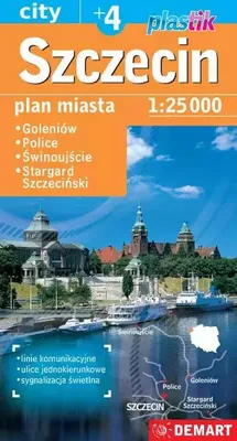 Image de Carte routière. Szczecin, 1:250000