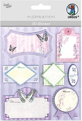 Produktbild von 3D-Sticker Motiv 30 - Schilder
