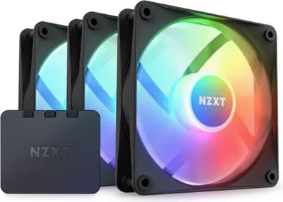 Image de NZXT Case Acc F120 CORE RGB Series Fan Noir (RF-C12TF-B1)
