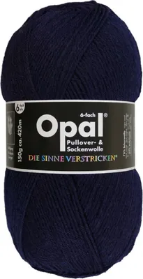 Opal Uni marine 6-fach - Farbnr. 5302