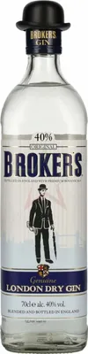 Produktbild von Broker's Broker's dry Gin 40% vol Gin NV Gin ( 1 x 0.7 L )