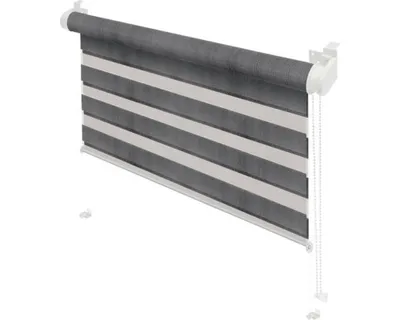 Obrázek produktu pro Roleta den a noc 80x140 cm antracit