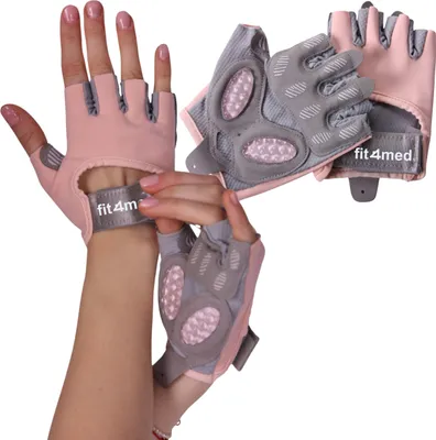 Produktbild von FIT4MED | Fahrradhandschuhe - Pink - Größe S - Atmungsaktiv - Unisex - Handschuhe