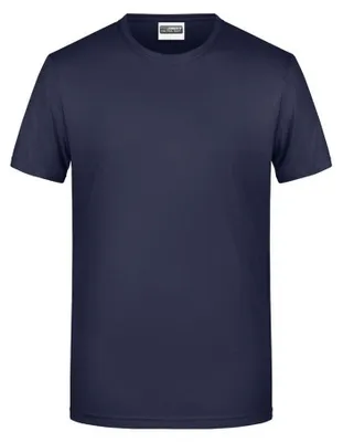 Produktbild von James and Nicholson - "Basic" T-Shirt für Herren LT2608 (S) (Marineblau)