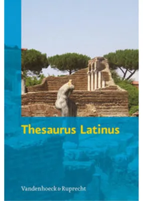 Immagine prodotto di Thesaurus Latinus
