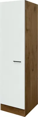 Produktbild von Flex Well Vorratsschrank Vintea BxTxH 50 x 57 x 200 cm magnolienweiss matt zerlegt Anschlag reversibel 00011628