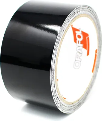 Produktbild von 10m Zierstreifen 50mm Maritime Anwendung Schwarz Glanz Dekorstreifen Schiffe Yacht Jetski Motorboot wasserfest selbstklebend