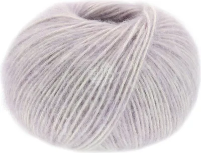 Produktbild von Lana Grossa NATURAL ALPACA PELO 50 g flauschige Netzgarnstruktur gefüllt mit Baby-Alpakafasern 125 m, Farbe:012 - Flieder meliert